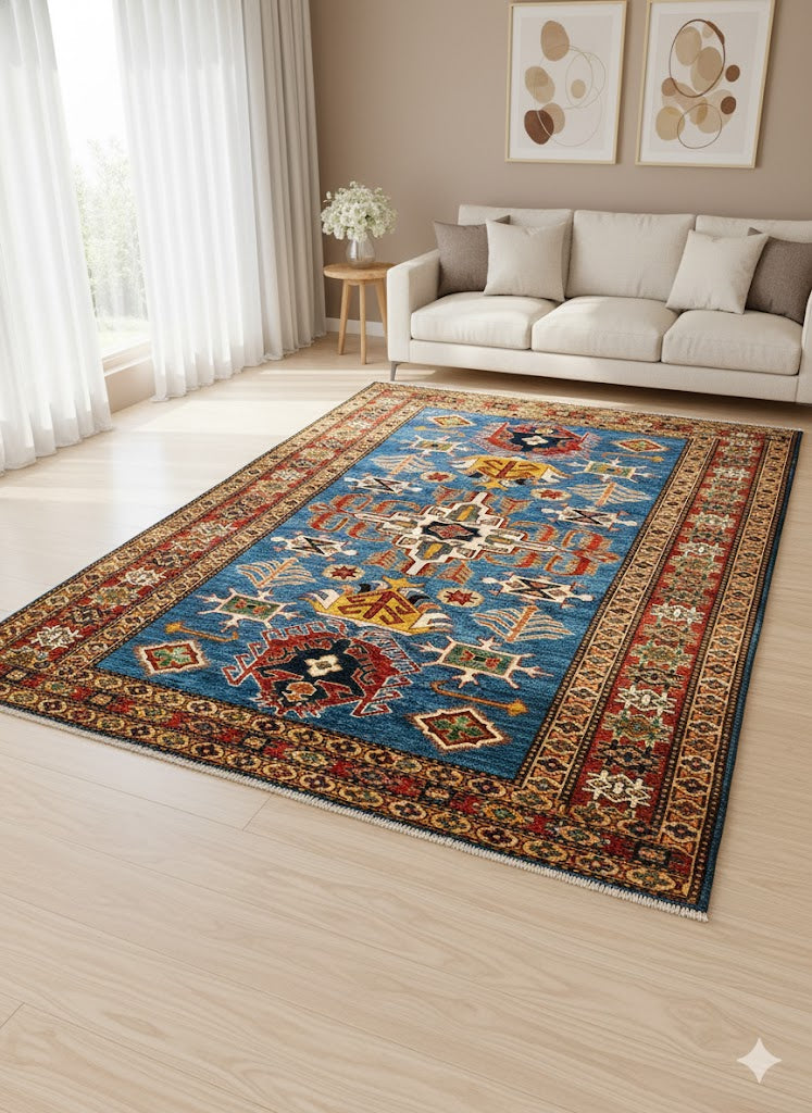 Blue Kazak Rugs Online