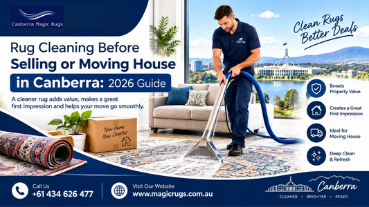Rug Cleaning Before Selling or Moving House in Canberra