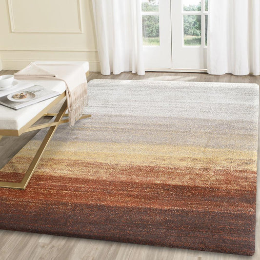Matisse Orange Ombre Rug - /products/morisot-rust-ombre-rug