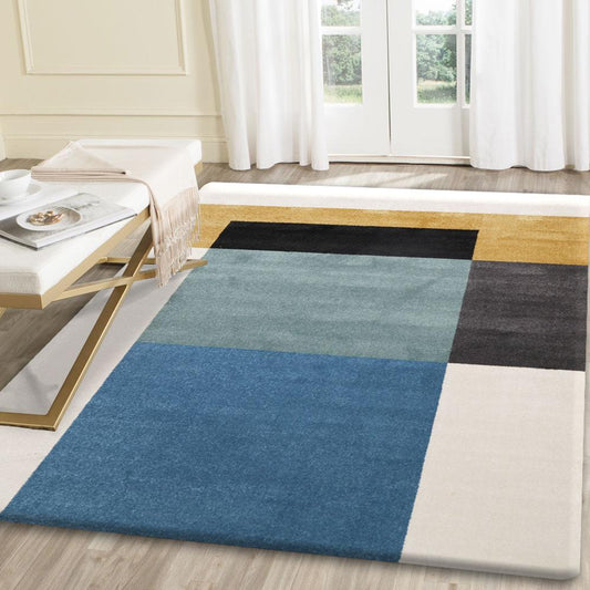 Matisse Blue Cubism Rug - /products/morisot-cubism-rug