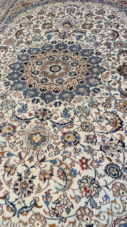 Persian Nain is Attractive & Durable for High Trafficking AreaPersian Nain is Attractive & Durable for High Trafficking Area - /products/fine-hand-knotted-persian-wool-silk-nain