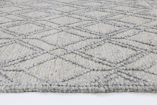 Himalaya Cobblestone Tribal Grey Wool Rug - /products/himalaya-tribal-grey-wool-rug