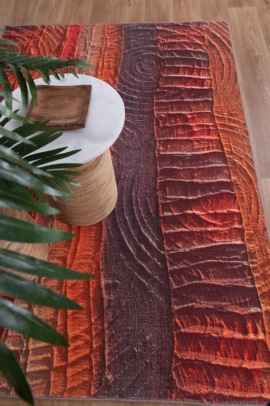 Puruma By Saretta Machine Washable Rug - /products/aboriginal-art-by-saretta-puruma-washable-rug