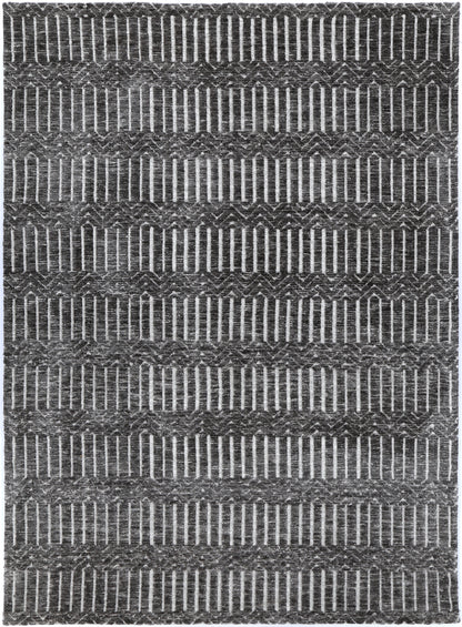 Amritsar Attari Grey Cotton Blend Rug