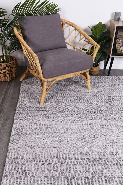 Amritsar Camphils Grey Tribal Rug