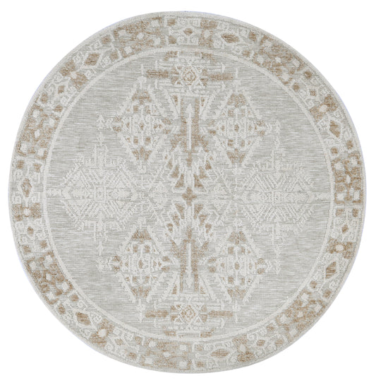 Amritsar Beas Cream Round Cotton Blend RugAmritsar Beas Cream Round Cotton Blend Rug - /products/amritsar-beas-cream-round-cotton-blend-rug