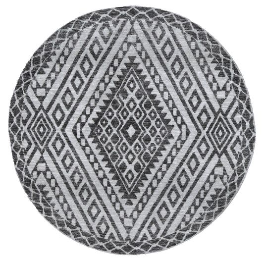 Amritsar Majitha Grey Round Cotton Blend RugAmritsar Majitha Grey Round Cotton Blend Rug - /products/amritsar-majitha-grey-round-cotton-blend-rug