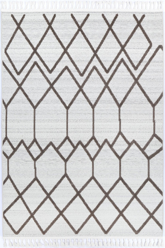 Ares Lelantine Geometric Cream and Brown RugAres Lelantine Geometric Cream and Brown Rug - /products/ares-lelantine-geometric-cream-and-brown-rug