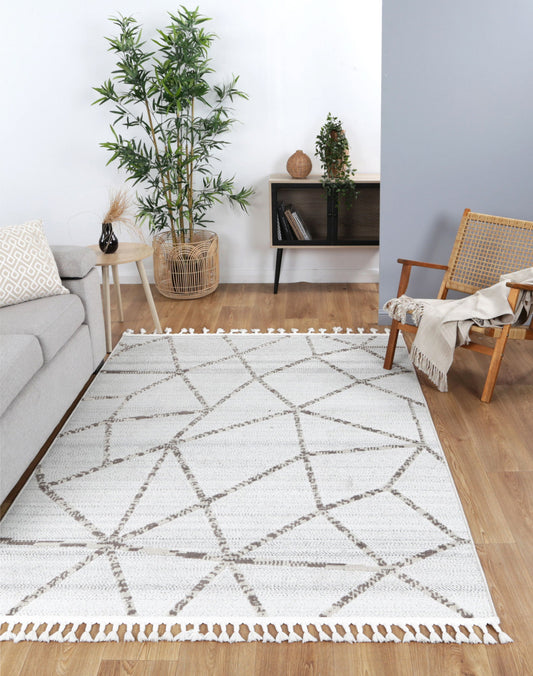 Ares Agros Geometric Cream and Beige Rug - /products/ares-agros-geometric-cream-and-beige-rug