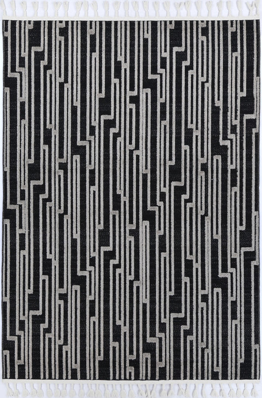 Ares Arcadia Geomteric Black and White RugAres Arcadia Geomteric Black and White Rug - /products/ares-arcadia-geomteric-black-and-white-rug