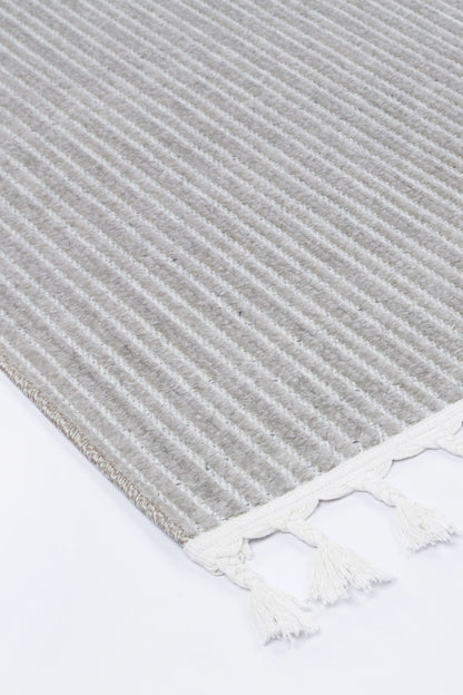 Ares Delia Overlay Ash Rug