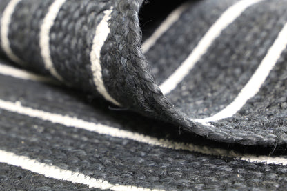 Artwell Grey Chevron Rug