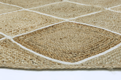 Artwell Natural Diamond Rug