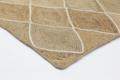 Artisan Natural Diamond Rug