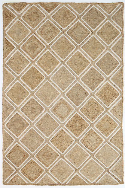 Artisan Beige Parquetry Rug