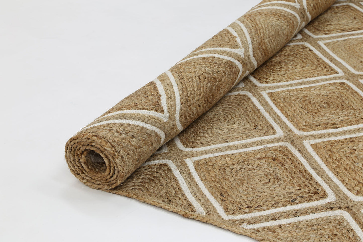 Artwell Beige Parquetry Rug