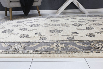 Ariana Ziegler Cream Grey Rug