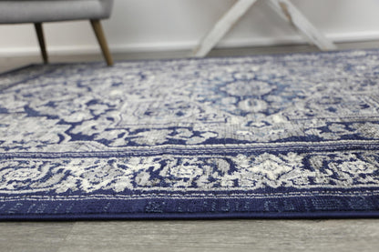 Ariana Tranistional Navy Rug