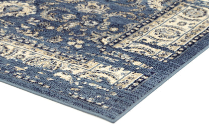 Ariana Ziegler Distressed Navy Rug