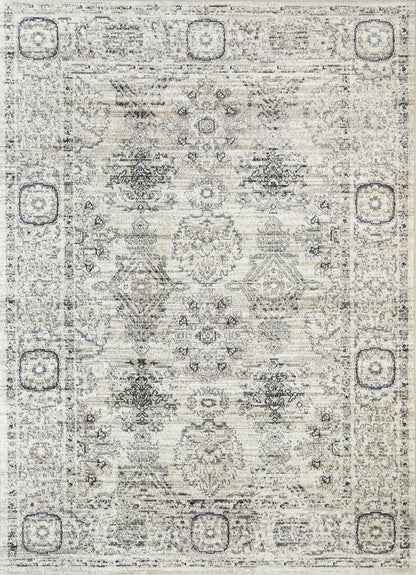 Ariana Ziegler Cream Grey Rug