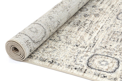 Ariana Ziegler Cream Grey Rug