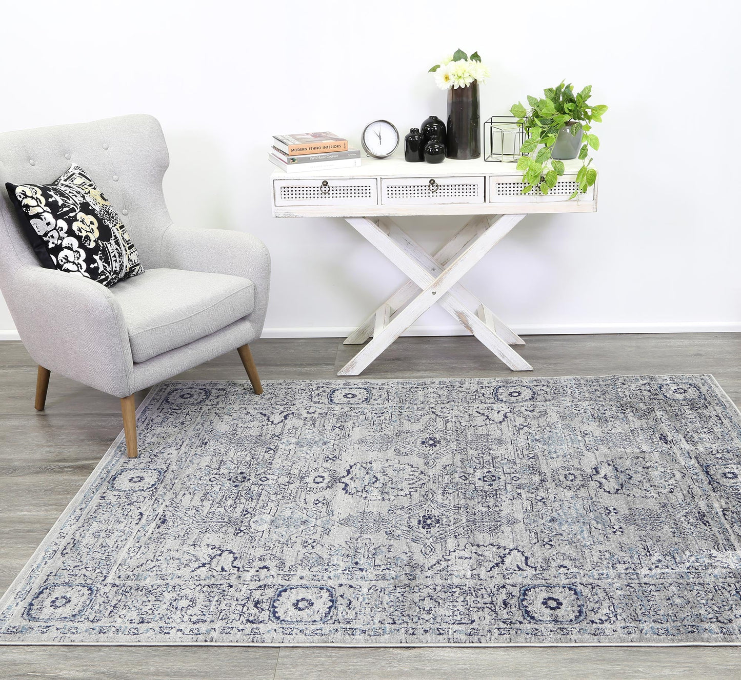 Ariana Ziegler Grey Rug