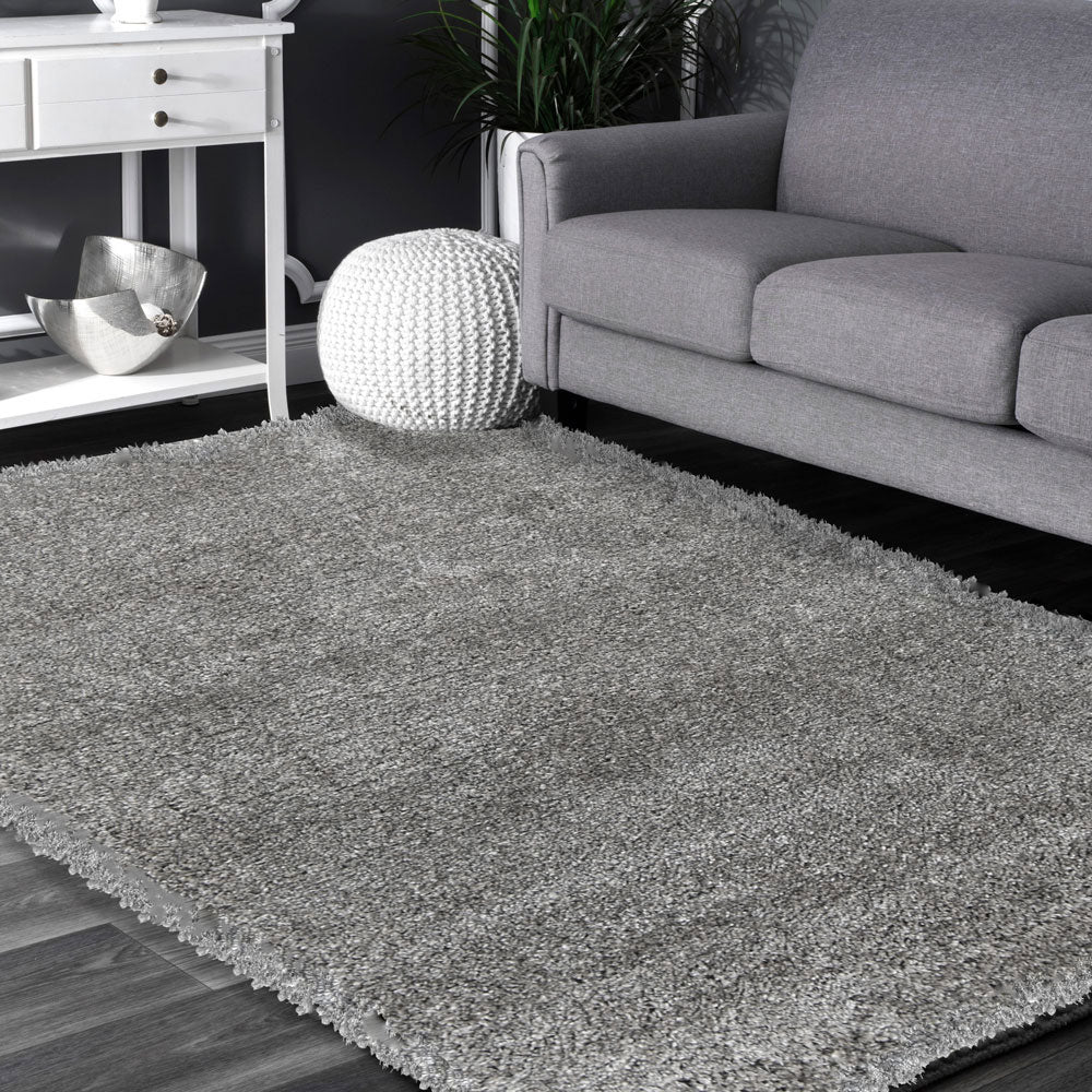 Austin Grey Shaggy Rug