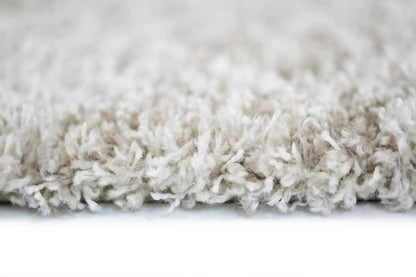 Austin Beige Cream Shaggy Rug