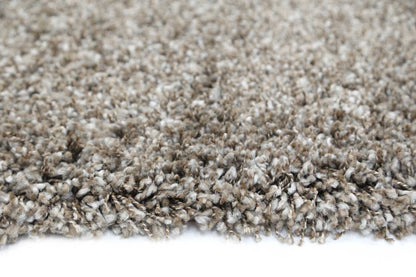 Austin Brown Beige Shaggy Rug