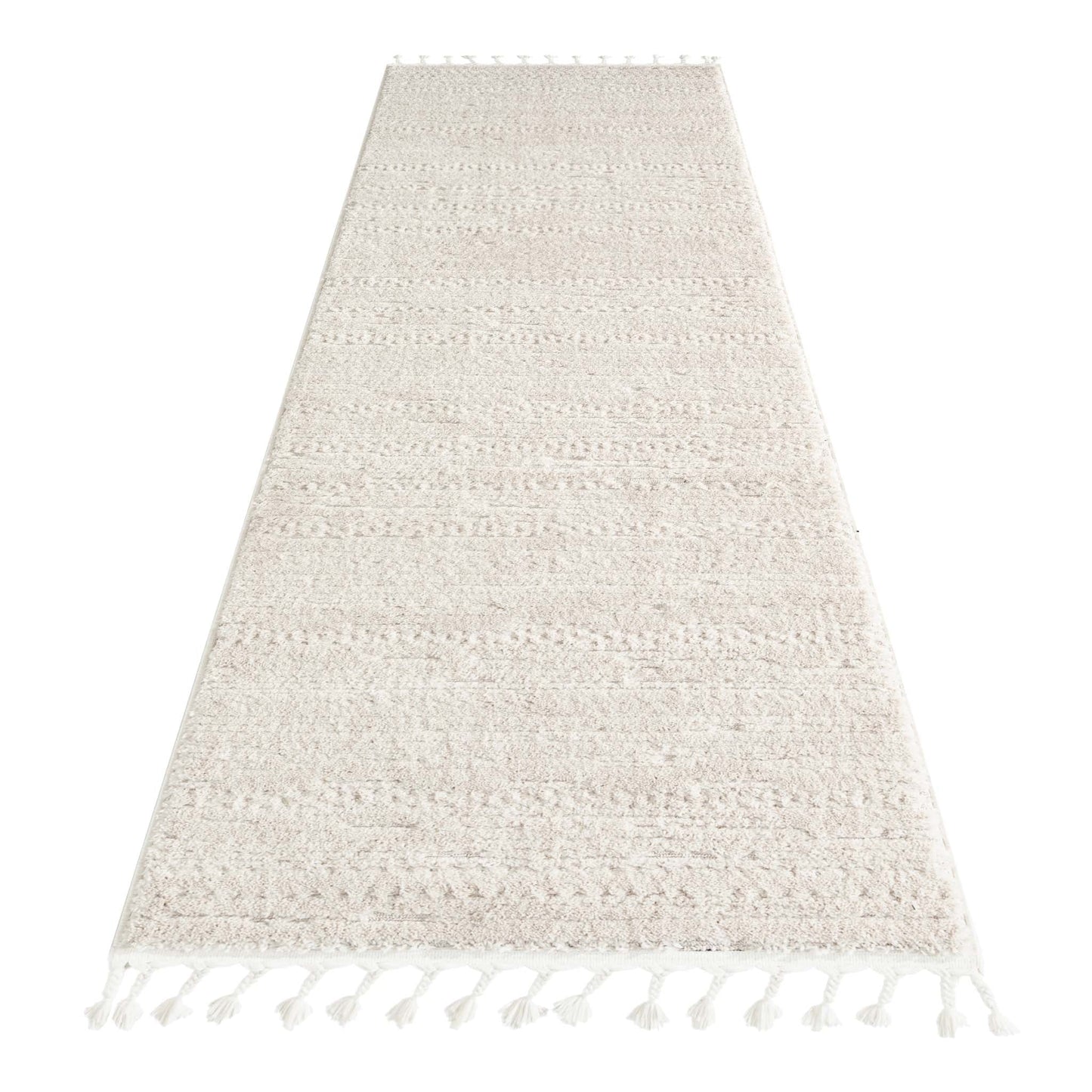 Alpine 3630 Ivory Hallway Runner