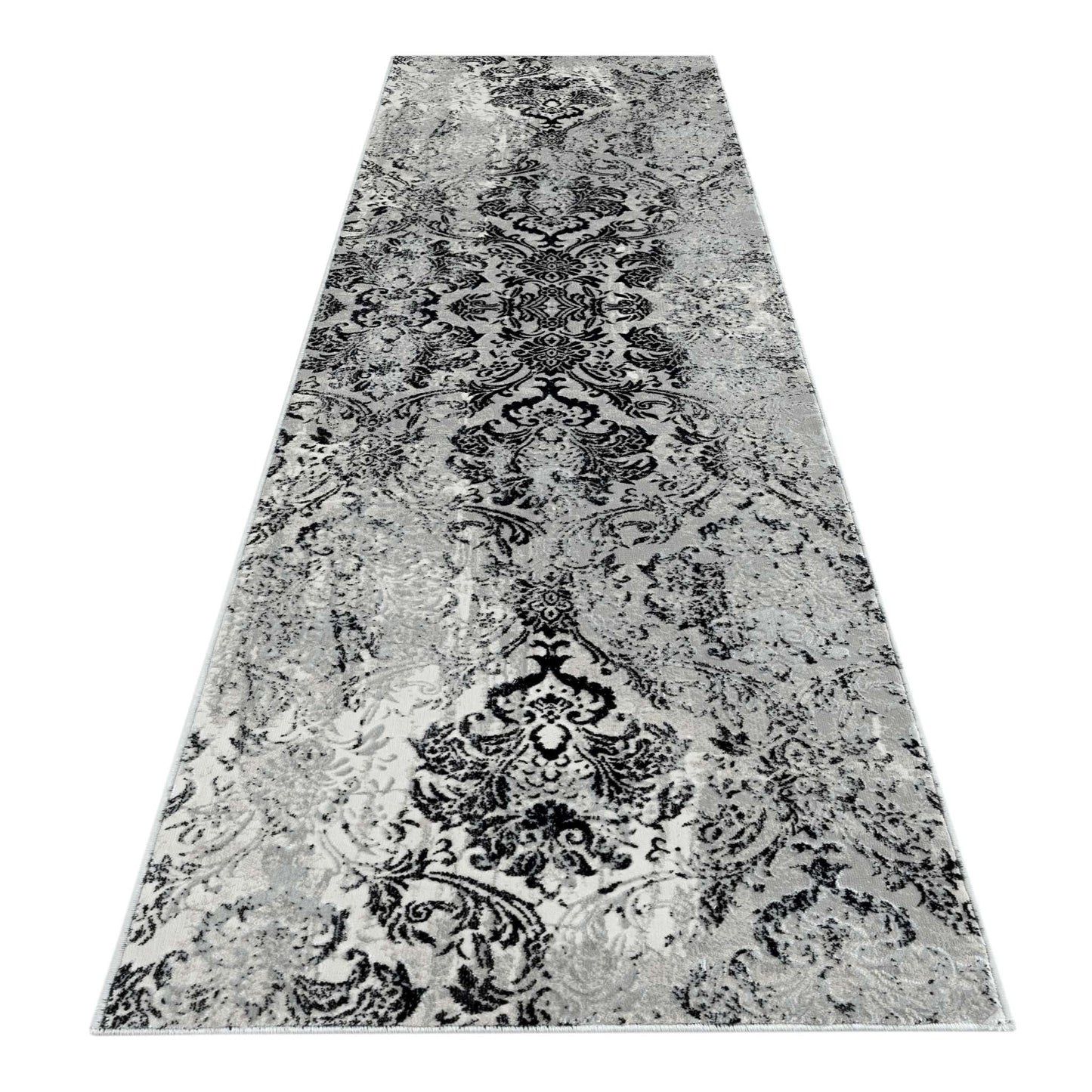 Amore 4001 Black Hallway Runner