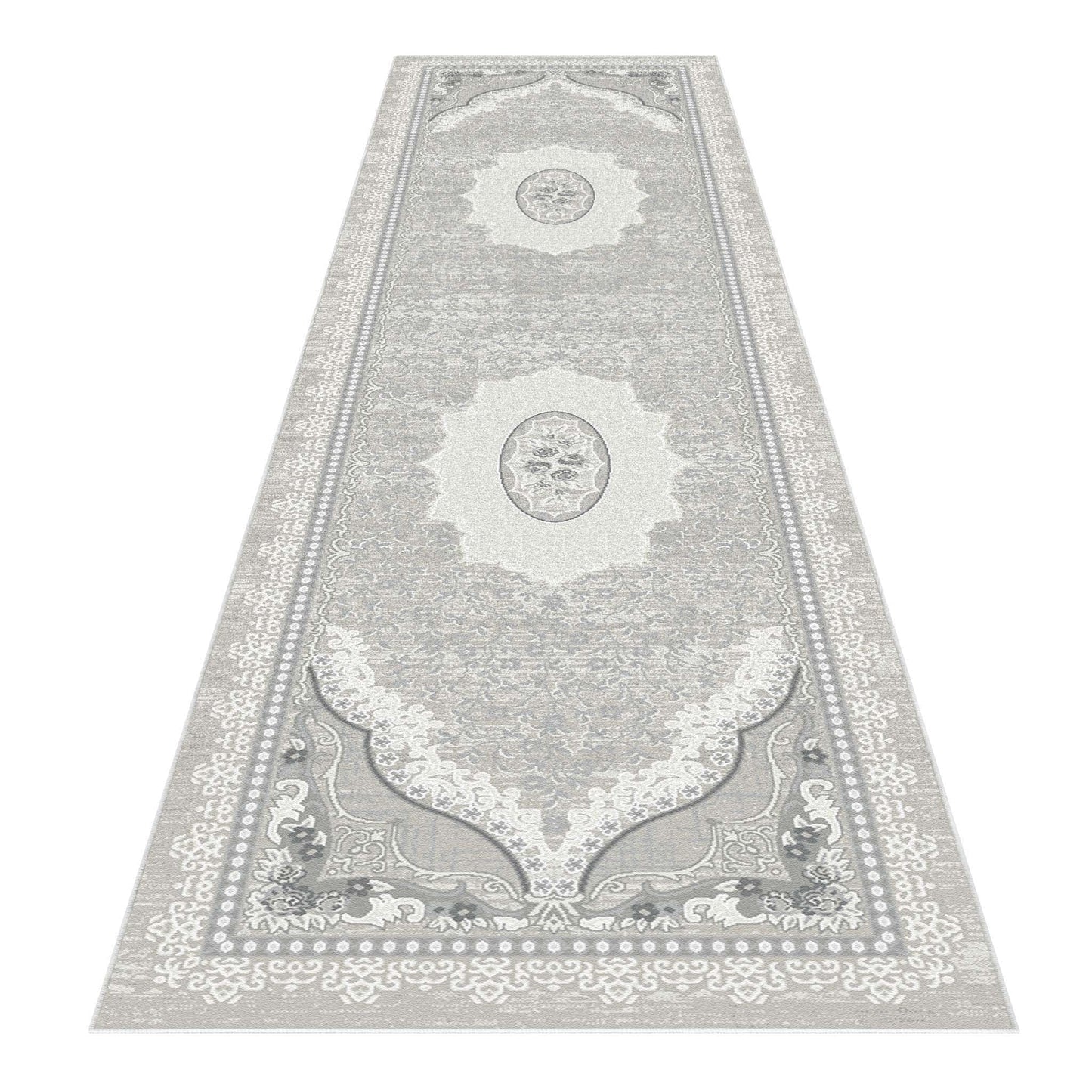 Amore 4002 Grey Hallway Runner