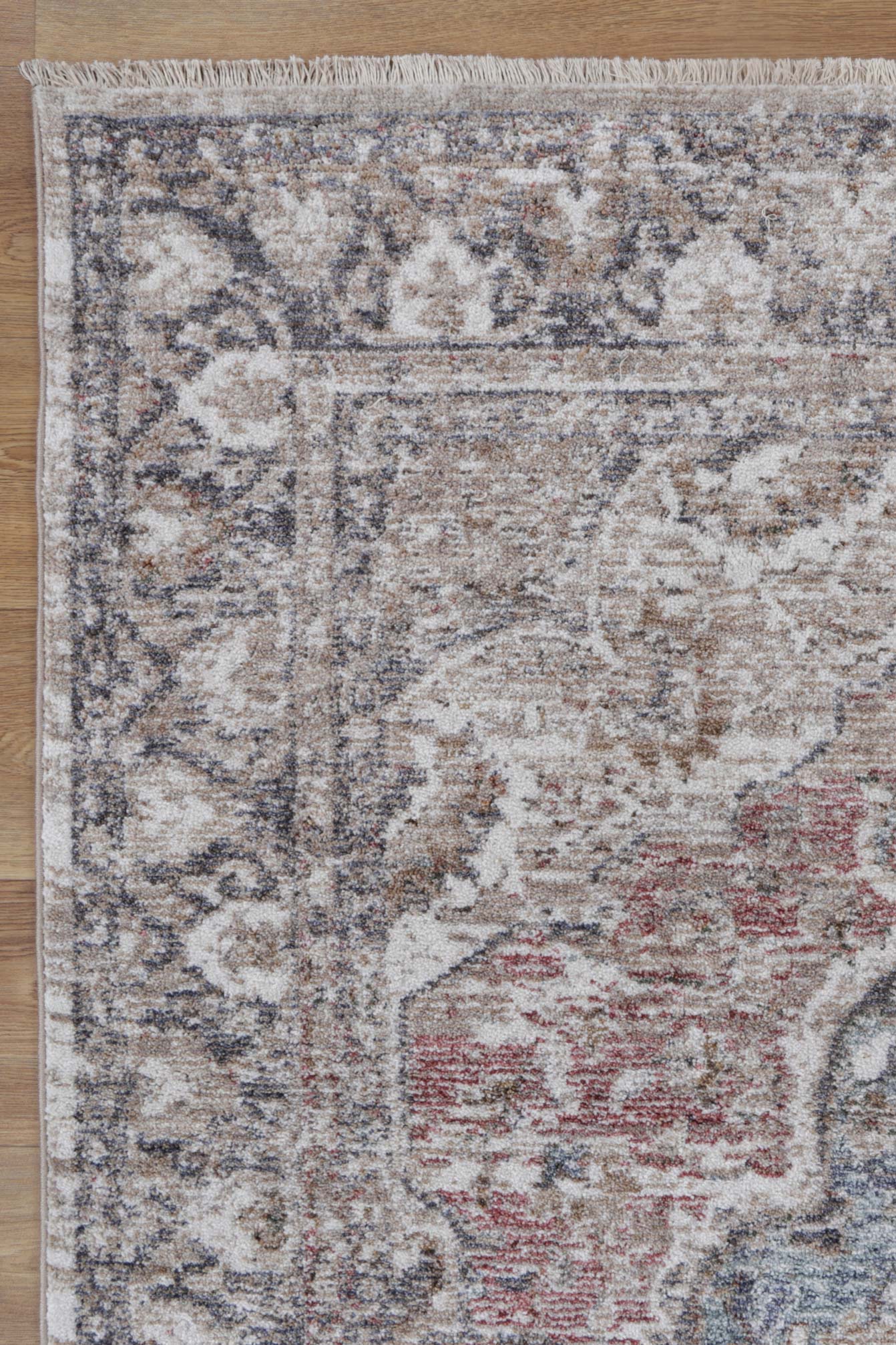 Baltimore Arlington Medallion Transitional Rose Rug