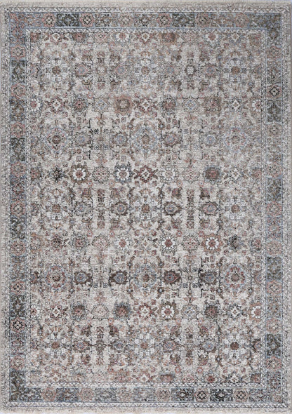 Baile Vintage Cedercroft Beige/Rust Rug