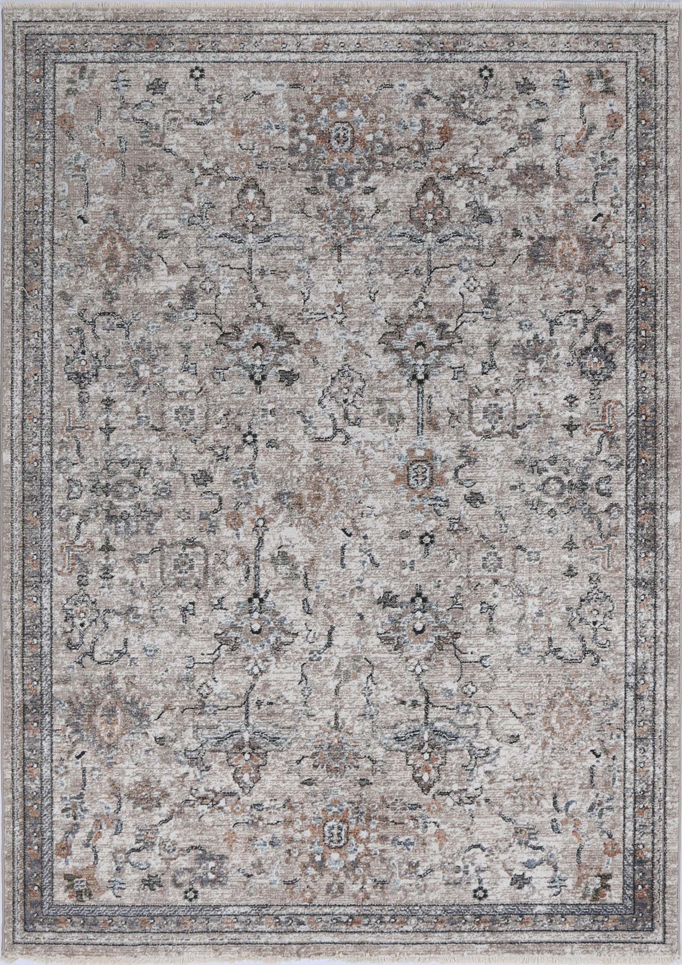 Baile Vintage Parklane Beige Rug