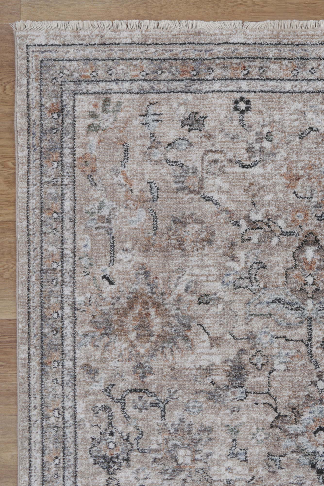 Baile Vintage Parklane Beige Rug