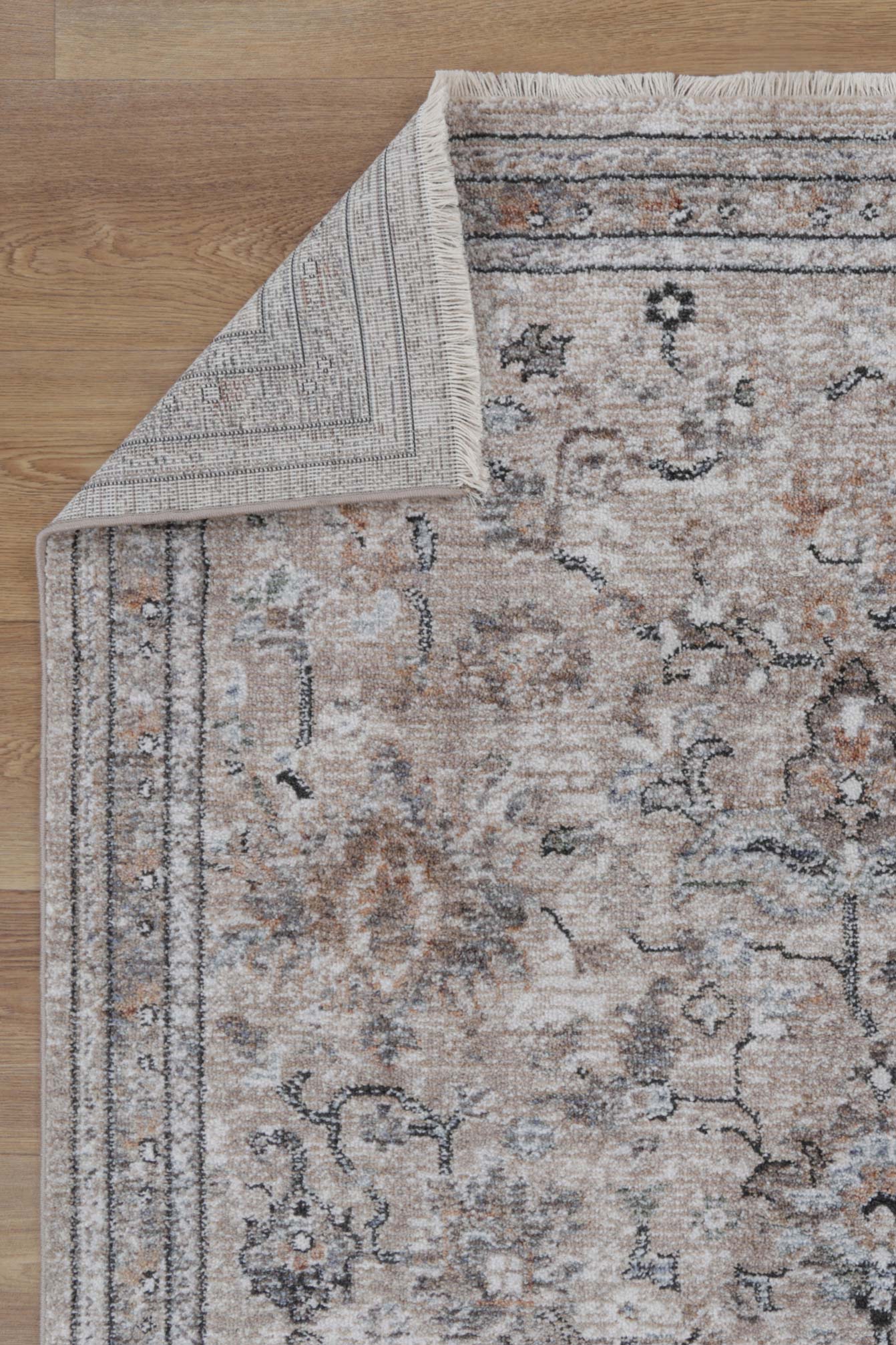 Baile Vintage Parklane Beige Rug