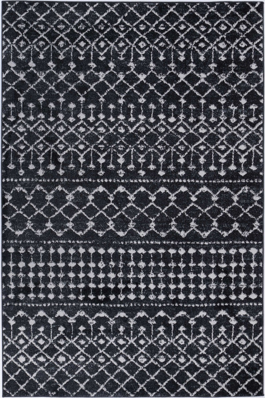 Bergen Repeats Black and White RugBergen Repeats Black and White Rug - /products/bergen-tribal-anthracite-rug