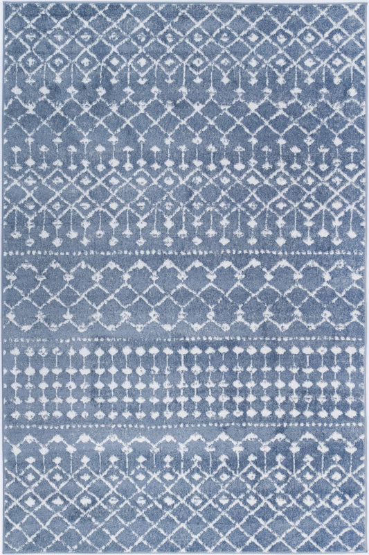 Bergen Repeats Blue and White RugBergen Repeats Blue and White Rug - /products/bergen-tribal-blue-rug