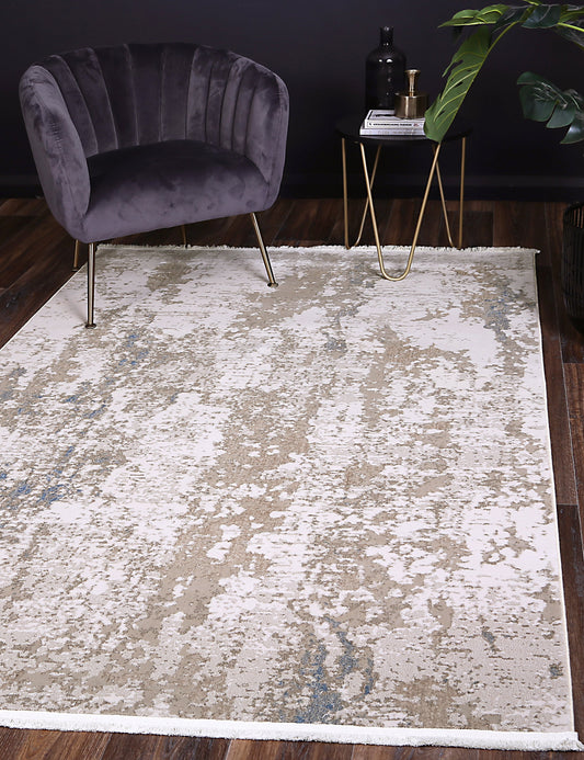 Bohemian Paradise One Modern Beige Blue Rug - /products/cordelia-one-modern-beige-blue-rug