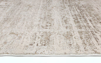 Bohemian Paradise Solid Beige Modern Rug