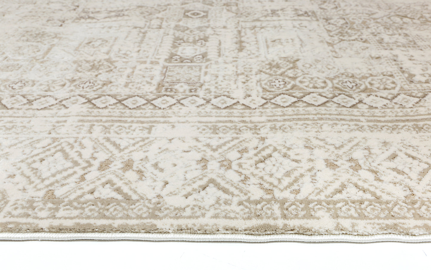 Bohemian Paradise Panel Beige Rug