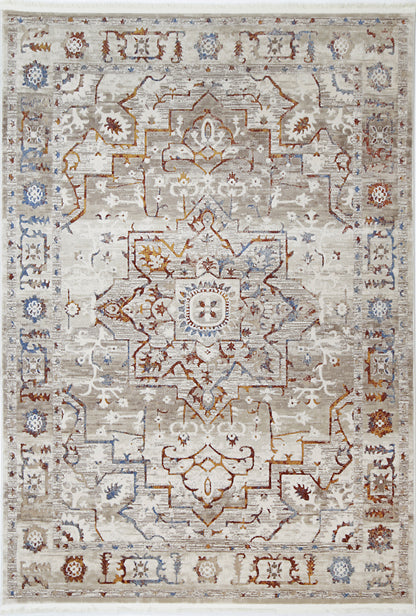 Bohemian Paradise Medalion Beige Multi Rug