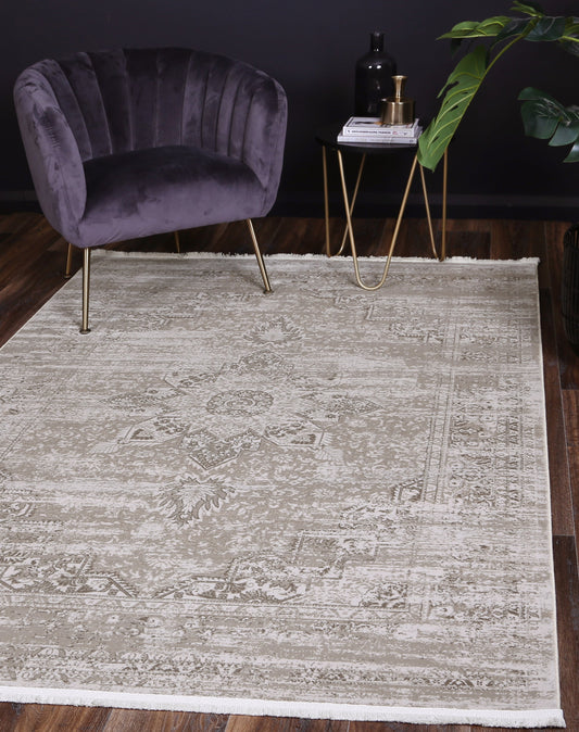 Bohemian Paradise Medalion Beige Rug - /products/cordelia-medalion-beige-rug
