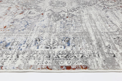 Bohemian Paradise Medalion Grey Multi Rug