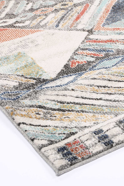 Brisbane Geometric Muted Multi Rug