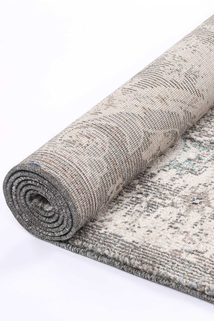 Brisbane Lantern Grey Rug