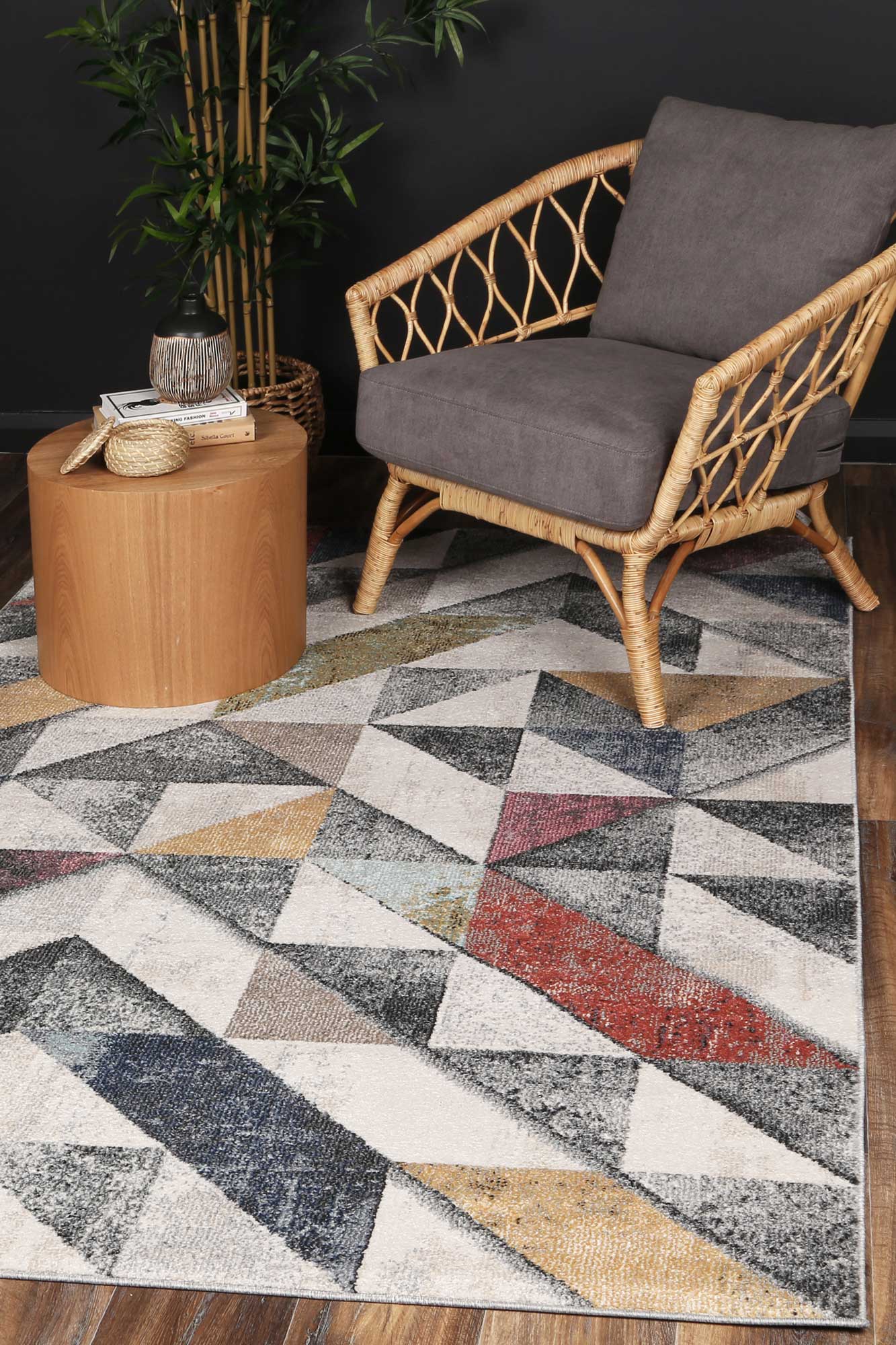 Brisbane Geometric Multi Rug