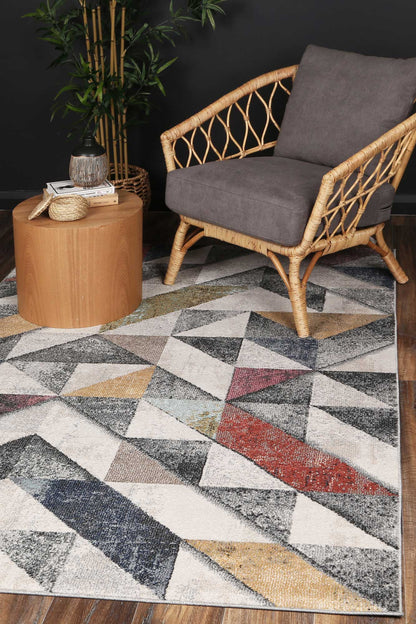 Brisbane Geometric Multi Rug