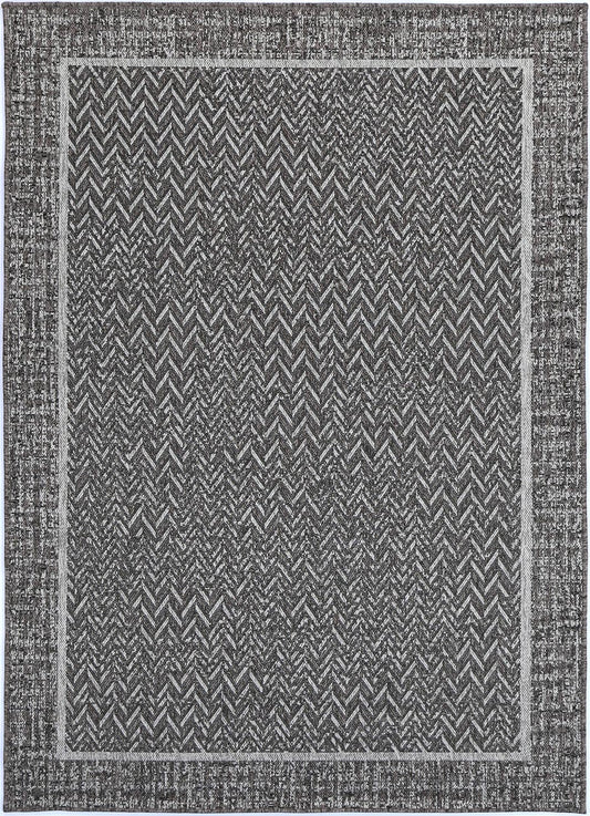 Capri Black Natural Boarder RugCapri Black Natural Boarder Rug - /products/capri-black-natural-boarder-rug